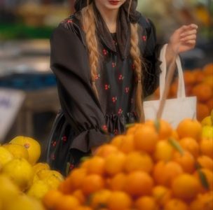 پیراهن باغ گیلاس